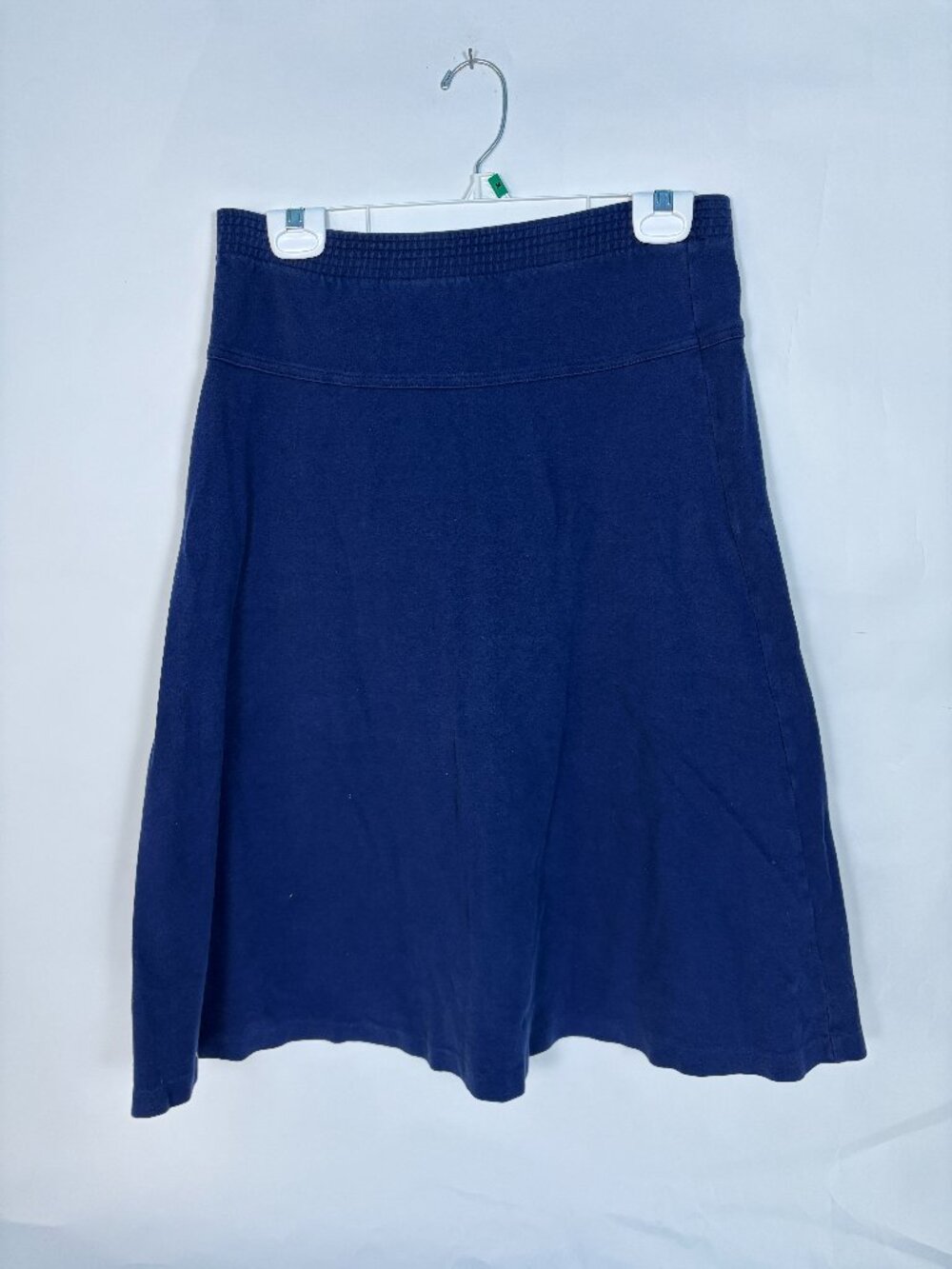 Cathy Daniels Royal Blue Knit A-Line Midi Skirt Size Small